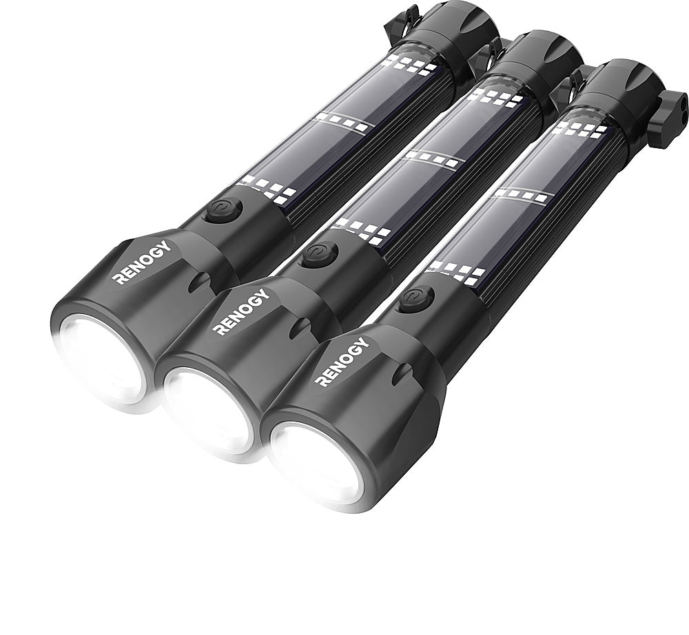 Renogy - E.Lumen 500 Rechargeable Multi-functional Flashlight, 3 Pcs_0