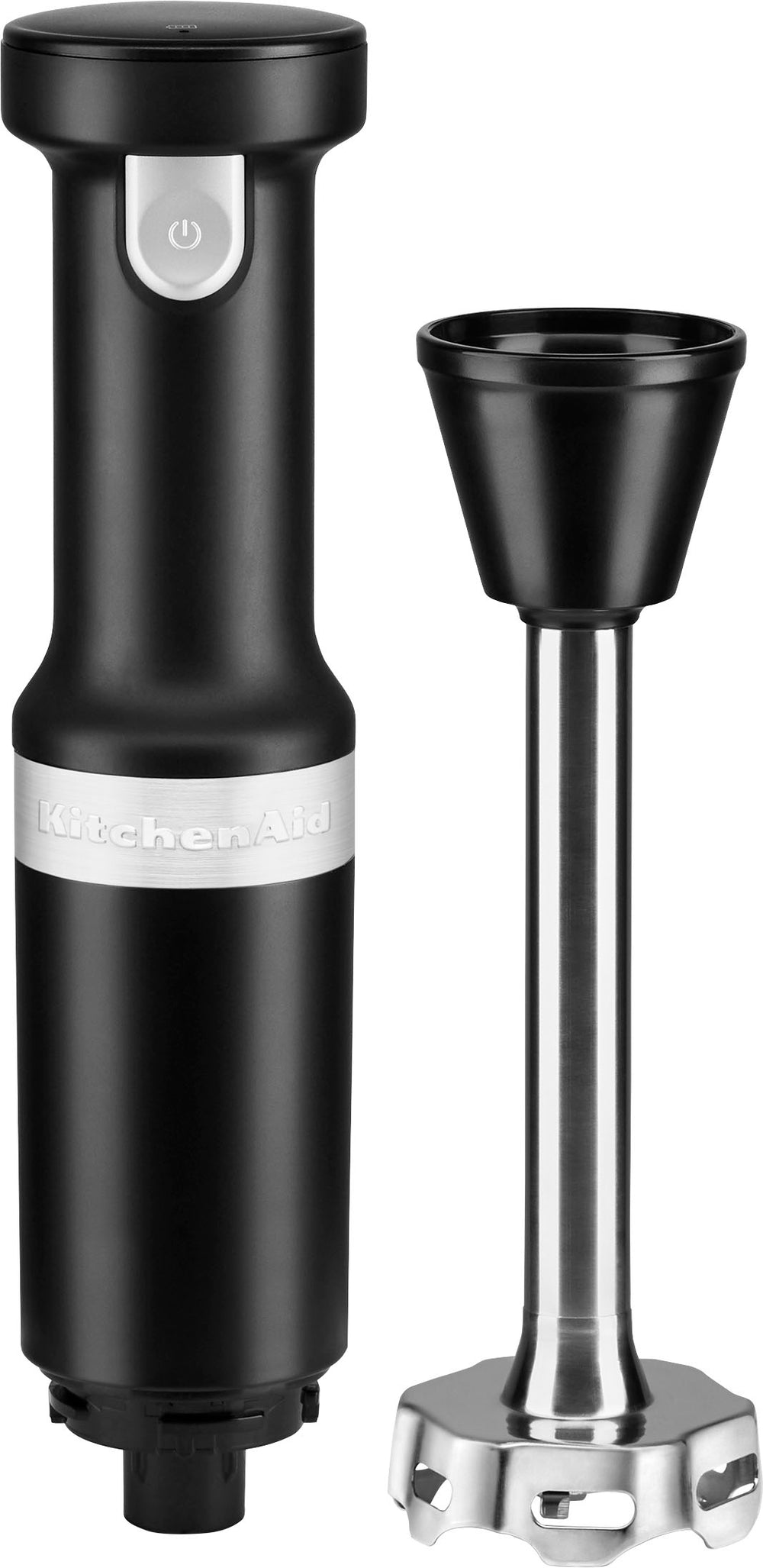 KitchenAid Cordless Variable Speed Hand Blender with Chopper and Whisk attachment - KHBBV83 - Black Matte_1