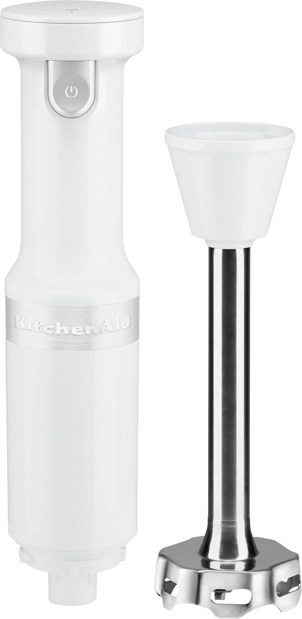 KitchenAid Cordless Variable Speed Hand Blender with Chopper and Whisk attachment - KHBBV83 - White_1