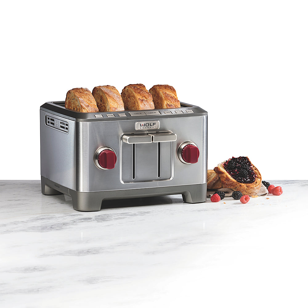 Wolf Gourmet - Four-Slice Toaster - STAINLESS STEEL_1