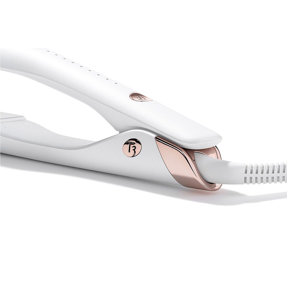 T3 - Lucea 1.5” Professional Straightening & Styling Iron - White & Rose Gold_8