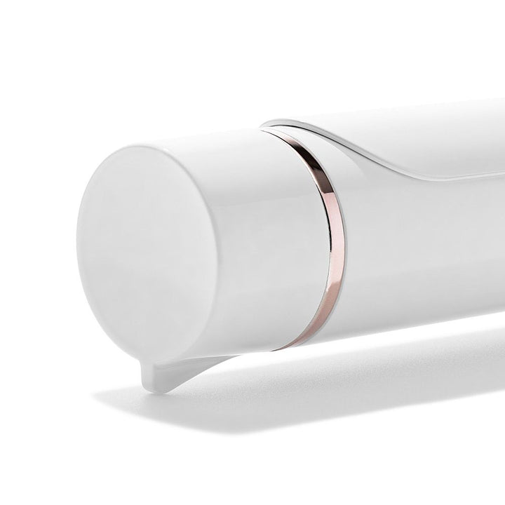 T3 - SinglePass Curl 1.5” Ceramic Long Barrel Curling and Wave Iron - White & Rose Gold_10