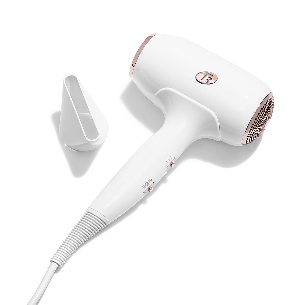 T3 - Fit Compact Professional Hair Dryer - White & Rose Gold_1