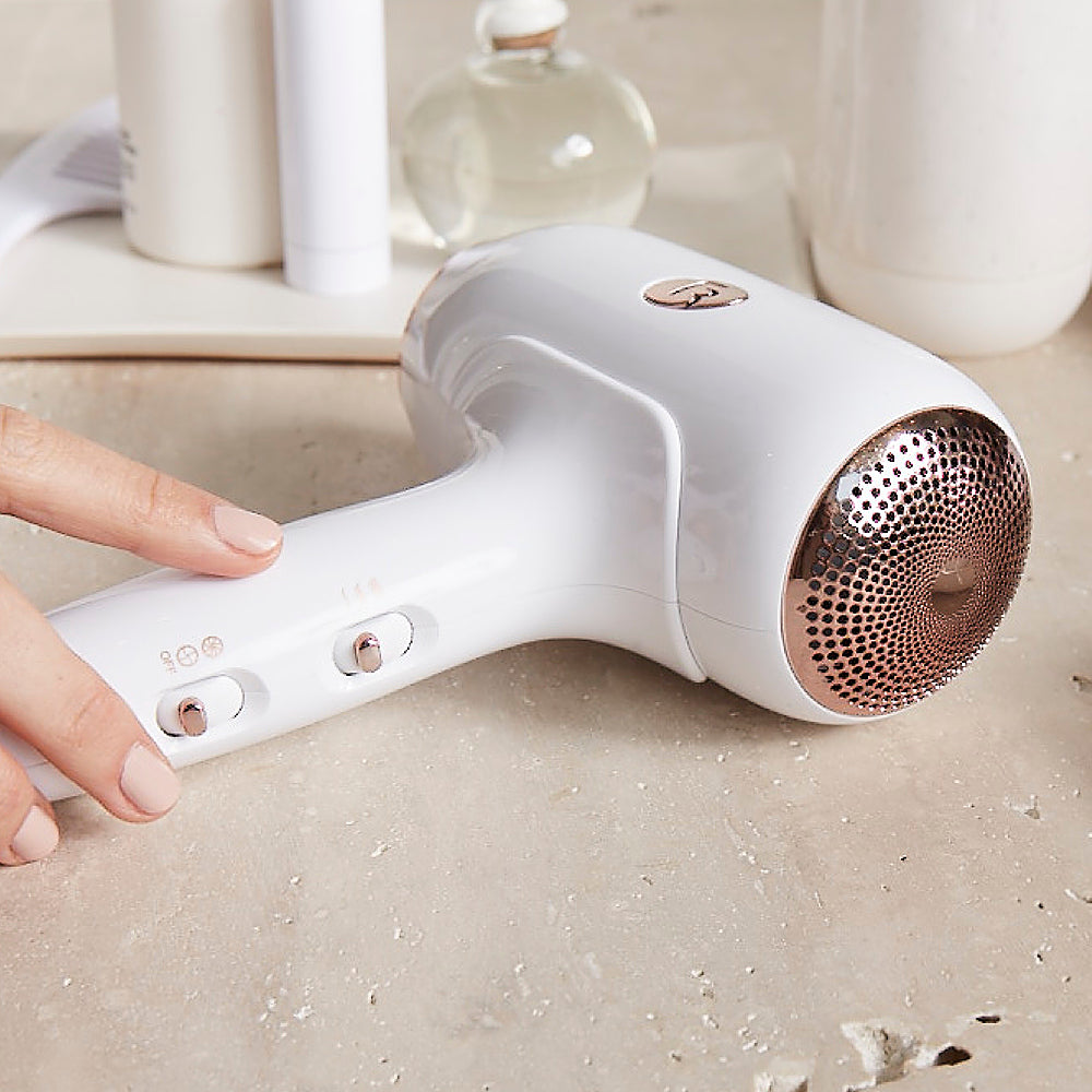 T3 - Fit Compact Professional Hair Dryer - White & Rose Gold_5