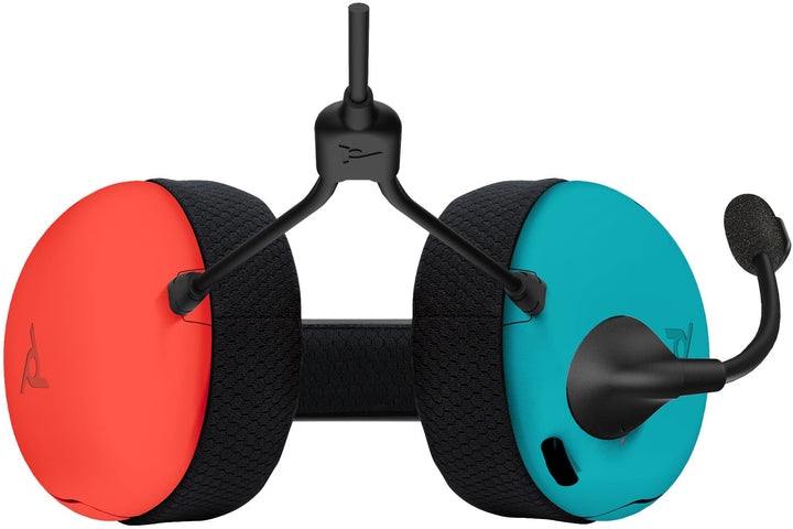 PDP AIRLITE Wired Headset: Neon Pop For Nintendo Switch, Nintendo Switch - OLED Model - Blue and Red_4