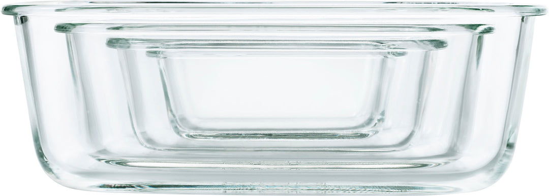 OXO - Good Grips 8 Piece Smart Seal Glass Rectangular Container Set - Clear_6
