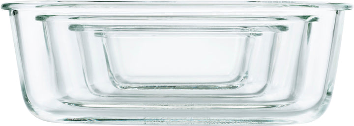 OXO - Good Grips 8 Piece Smart Seal Glass Rectangular Container Set - Clear_6