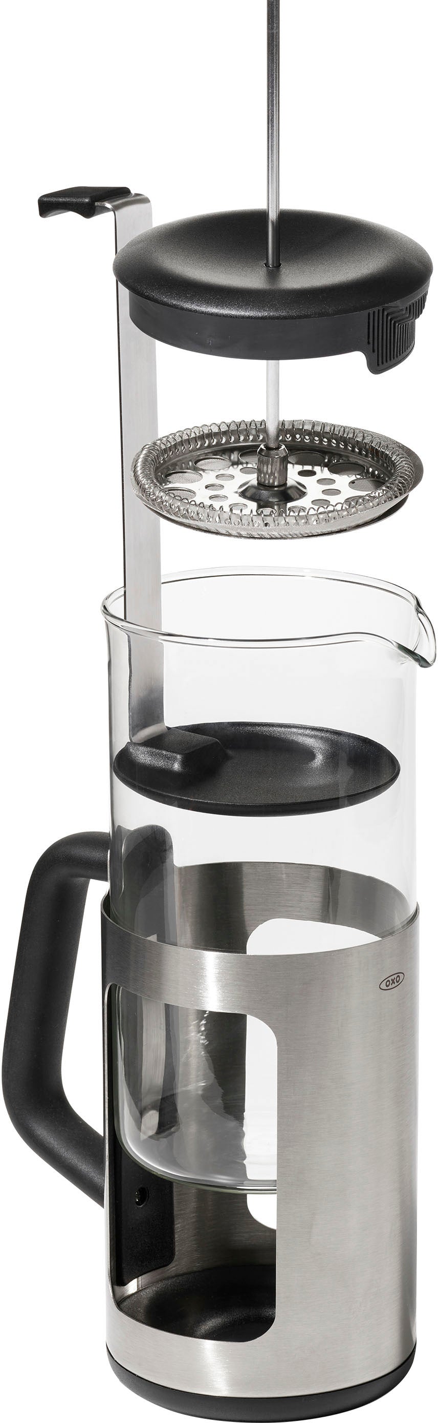 OXO - Brew French Press 8 Cup Coffee Maker with GroundsLifter - Black_7