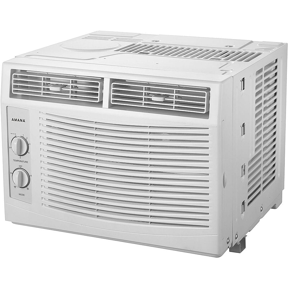 Amana - 150 Sq. Ft 5,000 BTU Window Air Conditioner - White_2