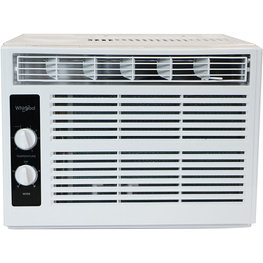 Whirlpool - 150 Sq. Ft 5,000 BTU Window Air Conditioner - White_0