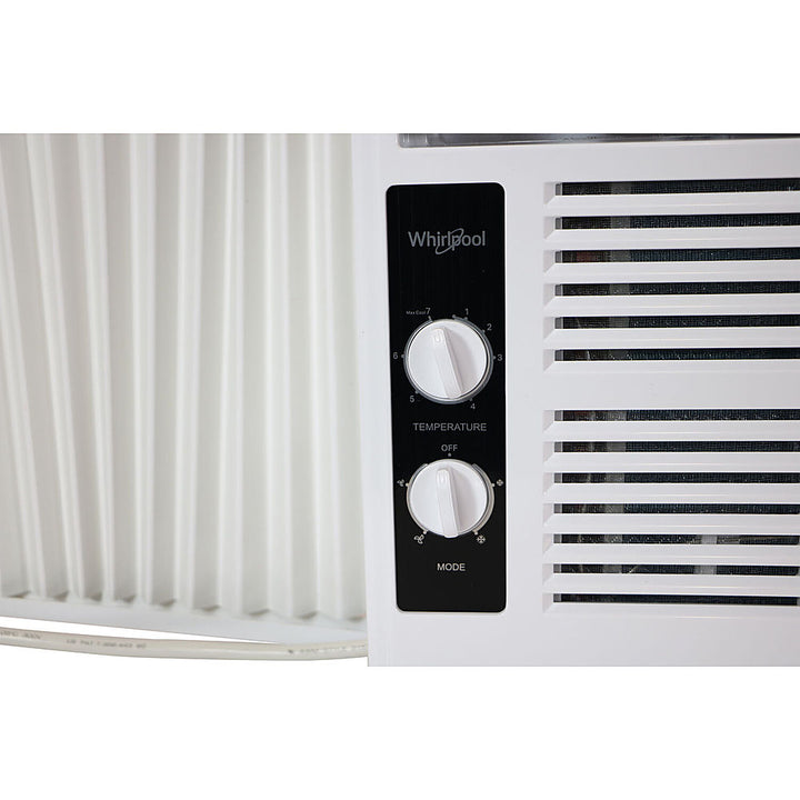 Whirlpool - 150 Sq. Ft 5,000 BTU Window Air Conditioner - White_3