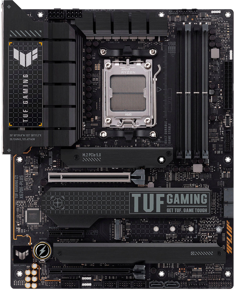 ASUS - TUF GAMING X670E-PLUS WIFI (Socket AM5) AMD Ryzen 7000 Series ATX Motherboard_0
