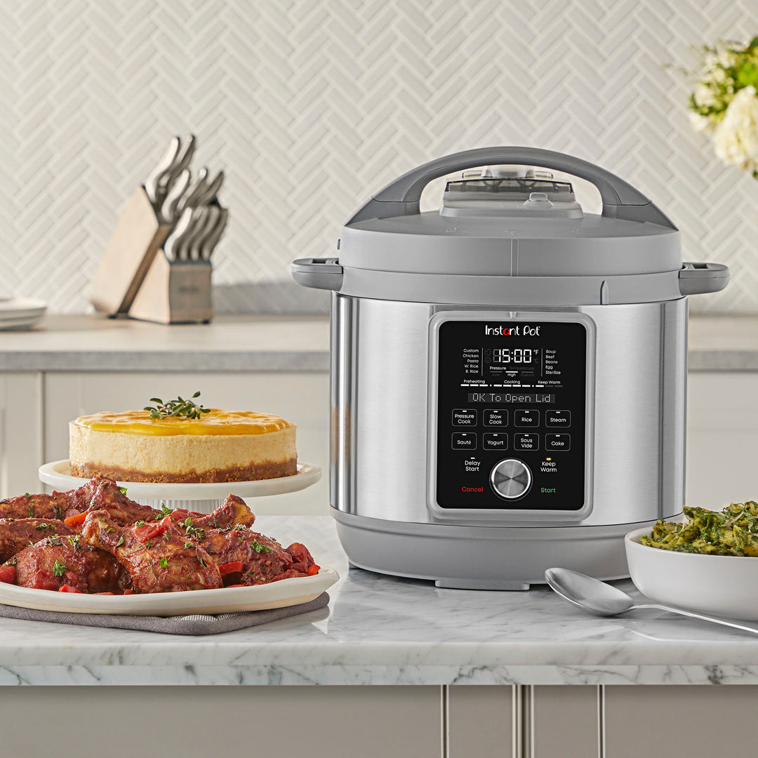 Instant Pot - 6QT Duo Plus Multi-Use Pressure Cooker with Whisper-Quiet Steam Release - Gray_4