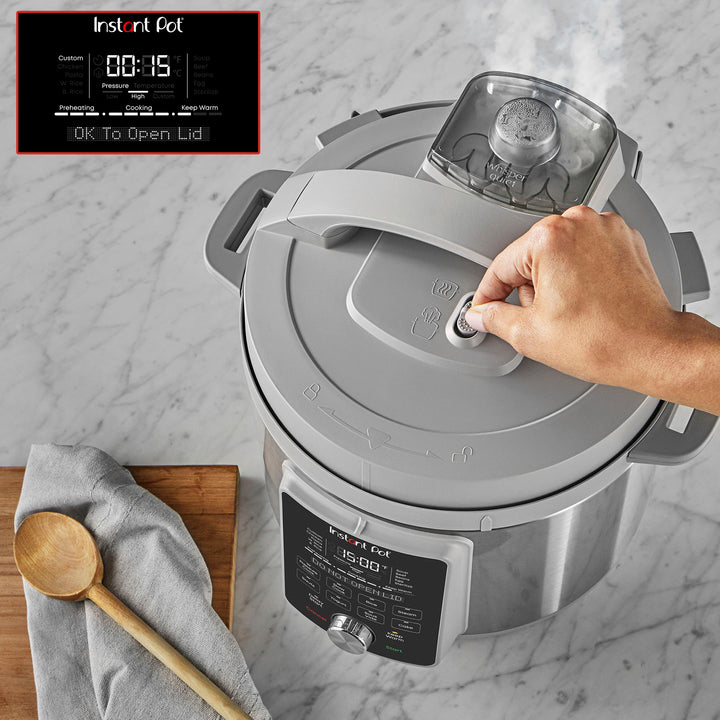 Instant Pot - 6QT Duo Plus Multi-Use Pressure Cooker with Whisper-Quiet Steam Release - Gray_2