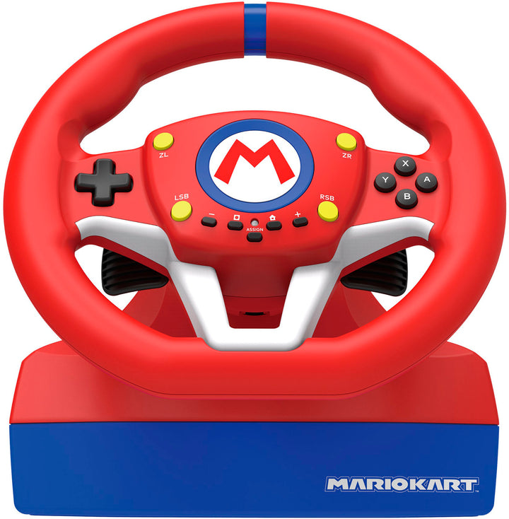 Hori - Mario Kart Racing Wheel Pro Mini for Nintendo Switch - Red_5