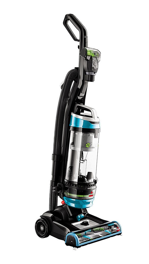 BISSELL - CleanView Swivel Rewind Pet Vacuum Cleaner - Disco Teal/Electric Green_1
