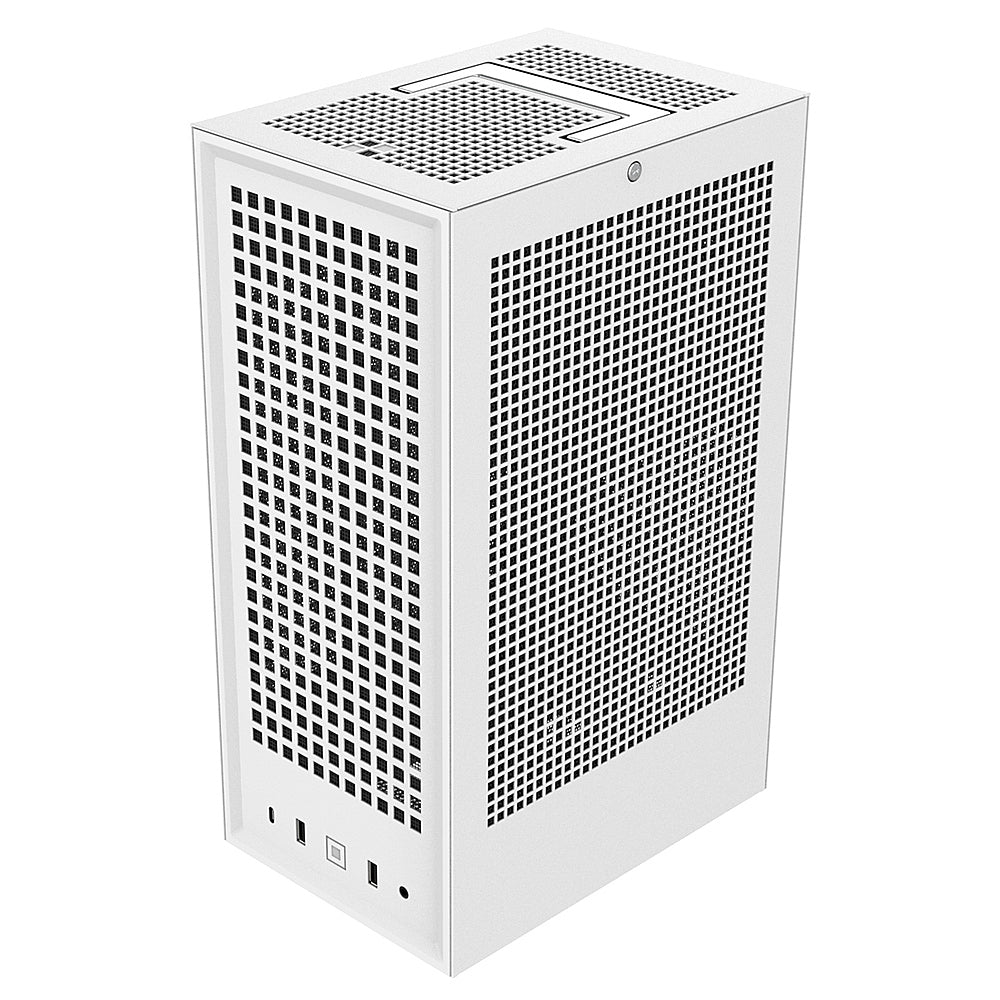 HYTE - Revolt 3 Premium ITX Small Form Factor Desktop Case - White_0