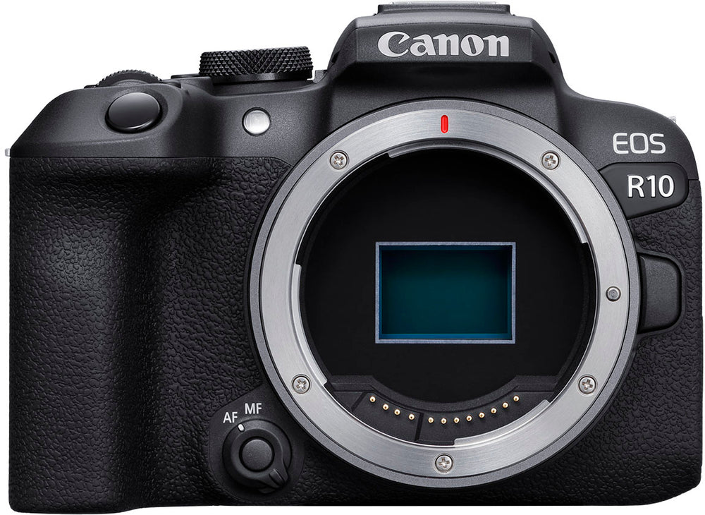 Canon - EOS R10 Mirrorless Camera with RF-S 18-45 f/4.5-6.3 IS STM Lens Content Creator Kit - Black_1