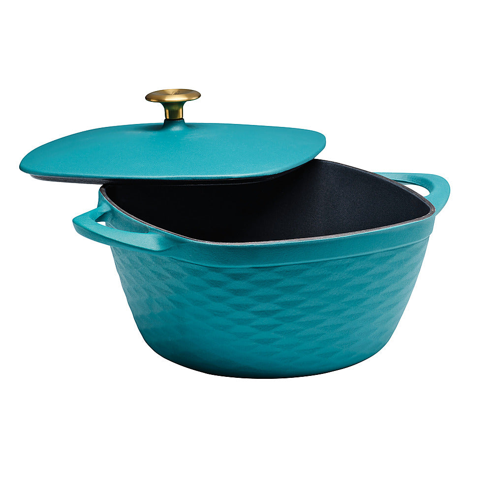 Tramontina - 7Qt Square Covered Dutch Oven - Teal_1