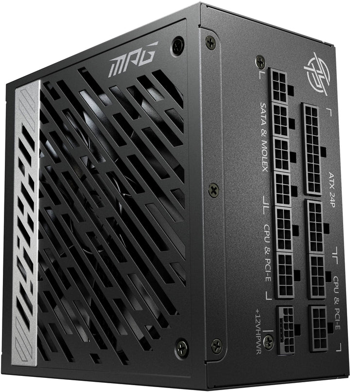 MSI MPG A850G PCIE 5 - Full Modular – 80 Plus Gold 850W - 100% Japanese 105°C Capacitors – ATX 3.0 Gaming Power Supply - Black_3