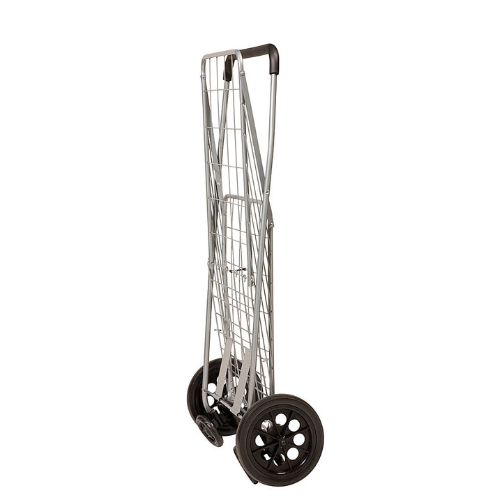 Honey-Can-Do - 4-Wheel Folding Utility Cart - Silver_6