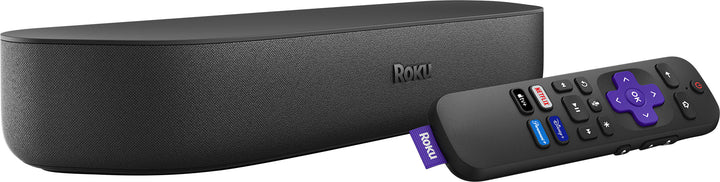 Roku - Streambar & Wireless Bass Streaming Media Player with Voice Remote and Subwoofer - Black_8