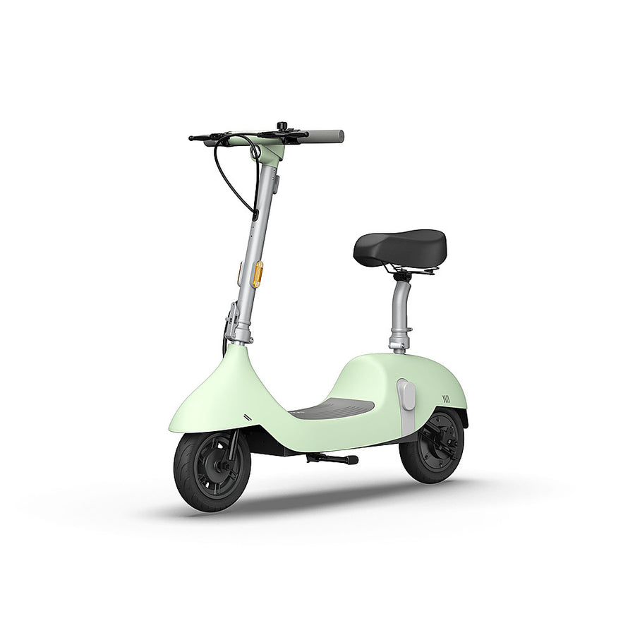 OKAI - Ceetle Pro Electric Scooter with Foldable Seat w/35 Miles Operating Range & 15.5mph Max Speed - Green_0