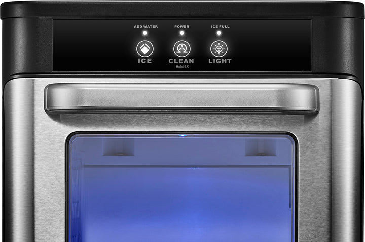Insignia™ - Portable Nugget Ice Maker with Auto Shut-Off - Stainless steel_6
