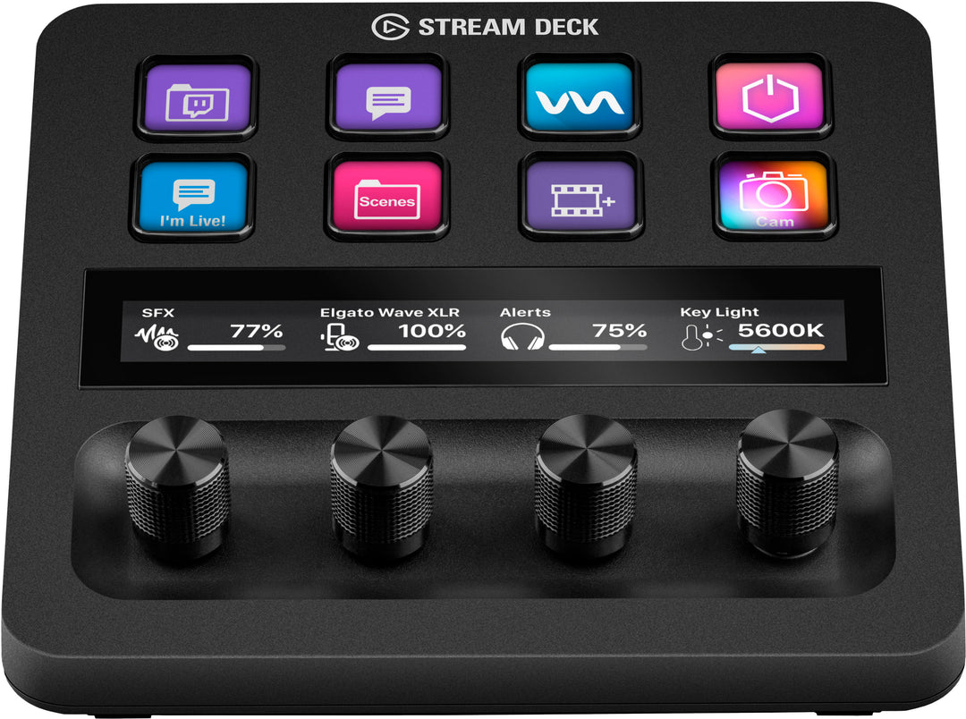 Elgato - Stream Deck + Full-size Wired USB Keypad with - Black_11