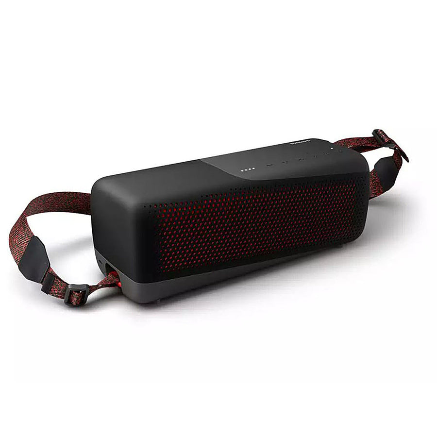 Philips - Portable Wireless Speaker with Built-in mic for calls - Black_0