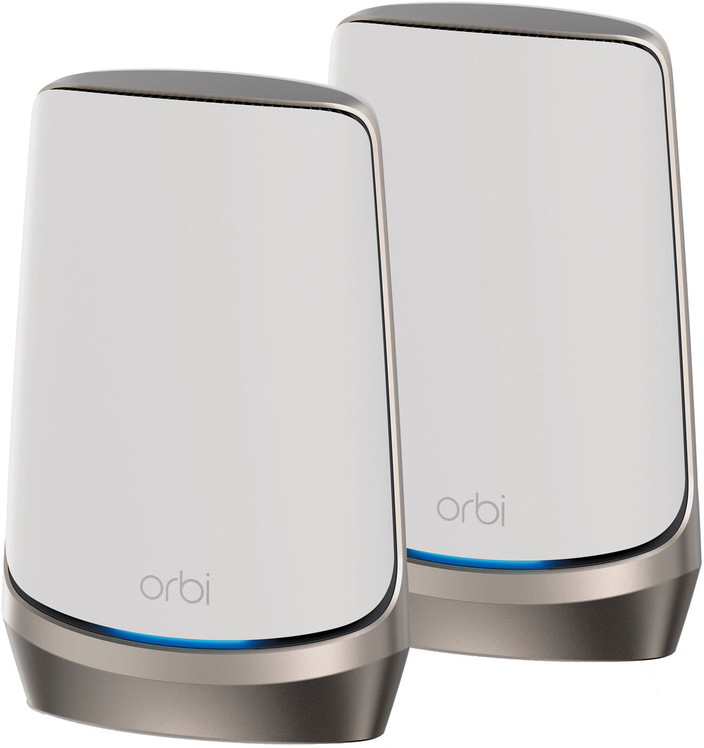 NETGEAR - Orbi 960 Series AXE11000 Quad-Band Mesh Wi-Fi 6E System - White_1