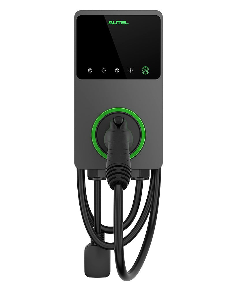 Autel - MaxiCharger J1722 Level 2 NEMA 14-50 Electric Vehicle (EV) Smart Charger - up to 40A - 25' - Dark Gray_0