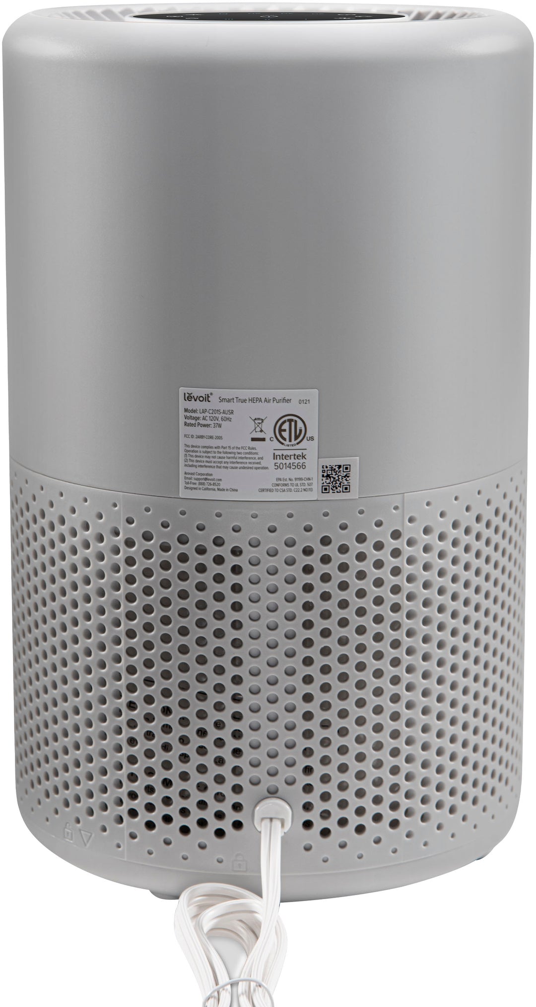 Levoit - Core 200S Smart True HEPA Air Purifier - Grey_8
