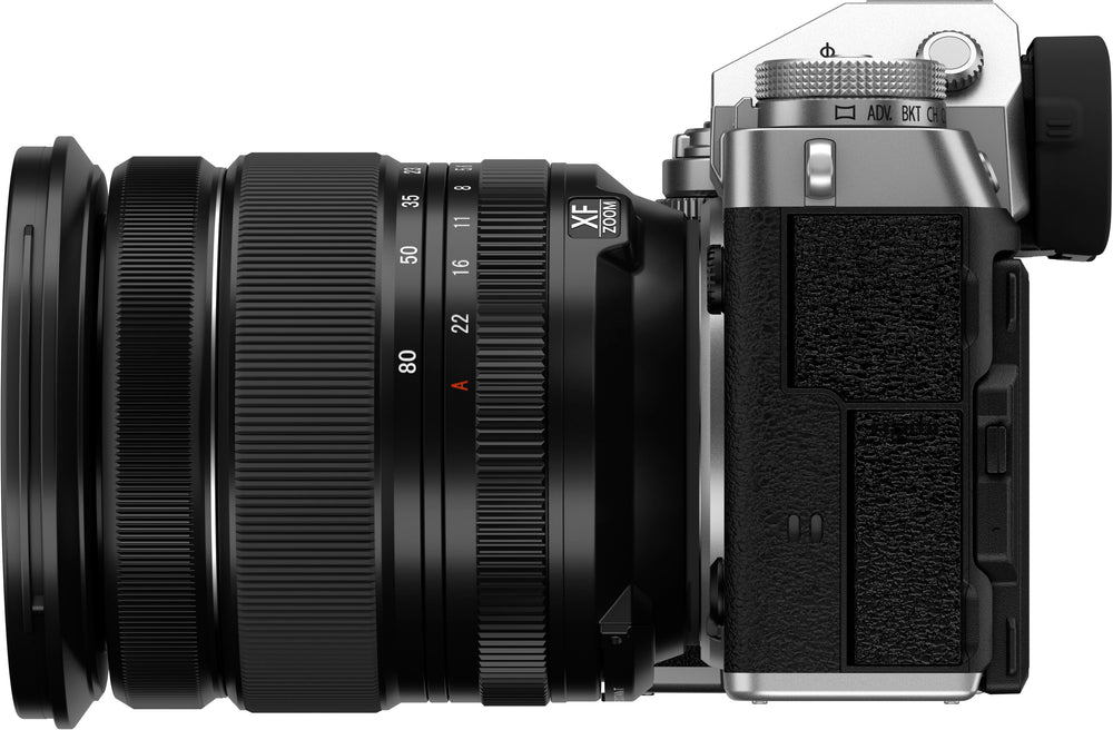 Fujifilm - X-T5 Mirrorless Camera with XF16-80mmF4 R OIS WR Lens Bundle - Silver_1