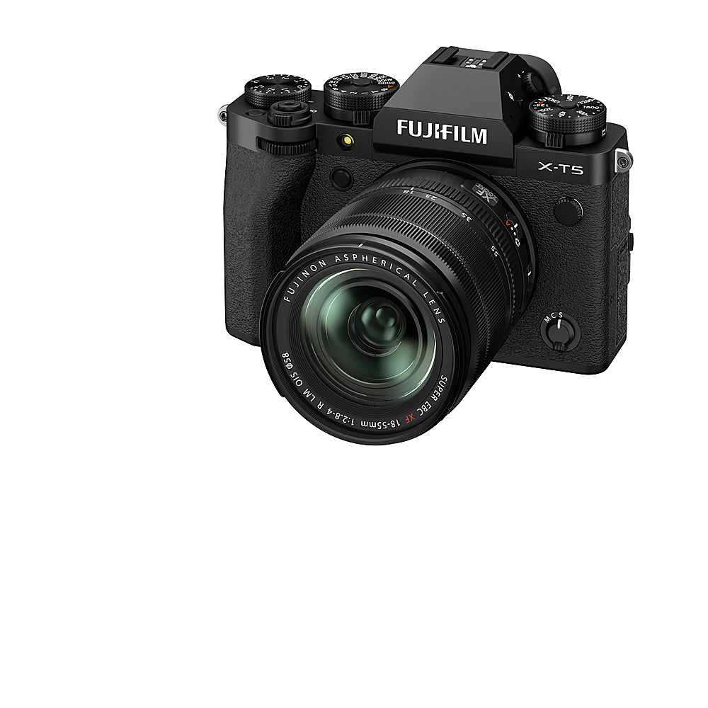 Fujifilm - X-T5 Mirrorless Camera with FUJINON XF18-55mmF2.8-4 R LM OIS Lens Bundle_1