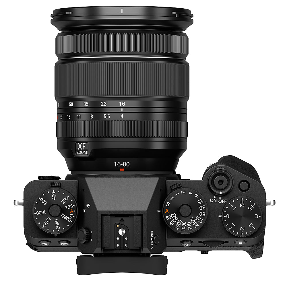 Fujifilm - X-T5 Mirrorless Camera with XF16-80mmF4 R OIS WR Lens Bundle - Black_1