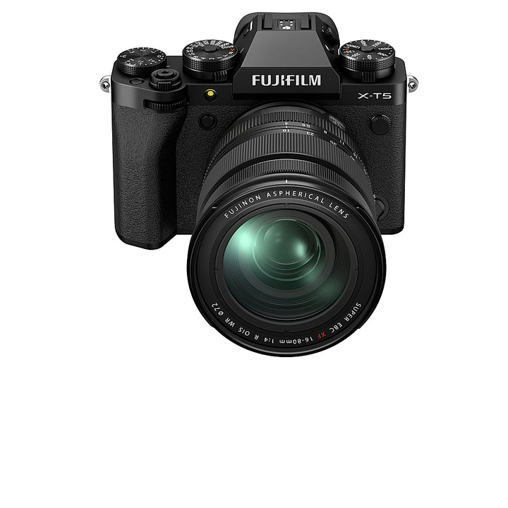 Fujifilm - X-T5 Mirrorless Camera with XF16-80mmF4 R OIS WR Lens Bundle - Black_2