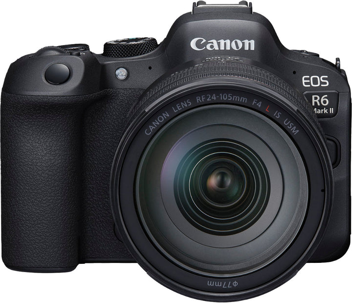 Canon - EOS R6 Mark II Mirrorless Camera with RF 24-105mm f/4L IS USM Lens - Black_0