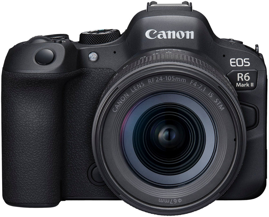 Canon - EOS R6 Mark II Mirrorless Camera with RF 24-105mm  f/4-7.1 IS STM Lens - Black_0