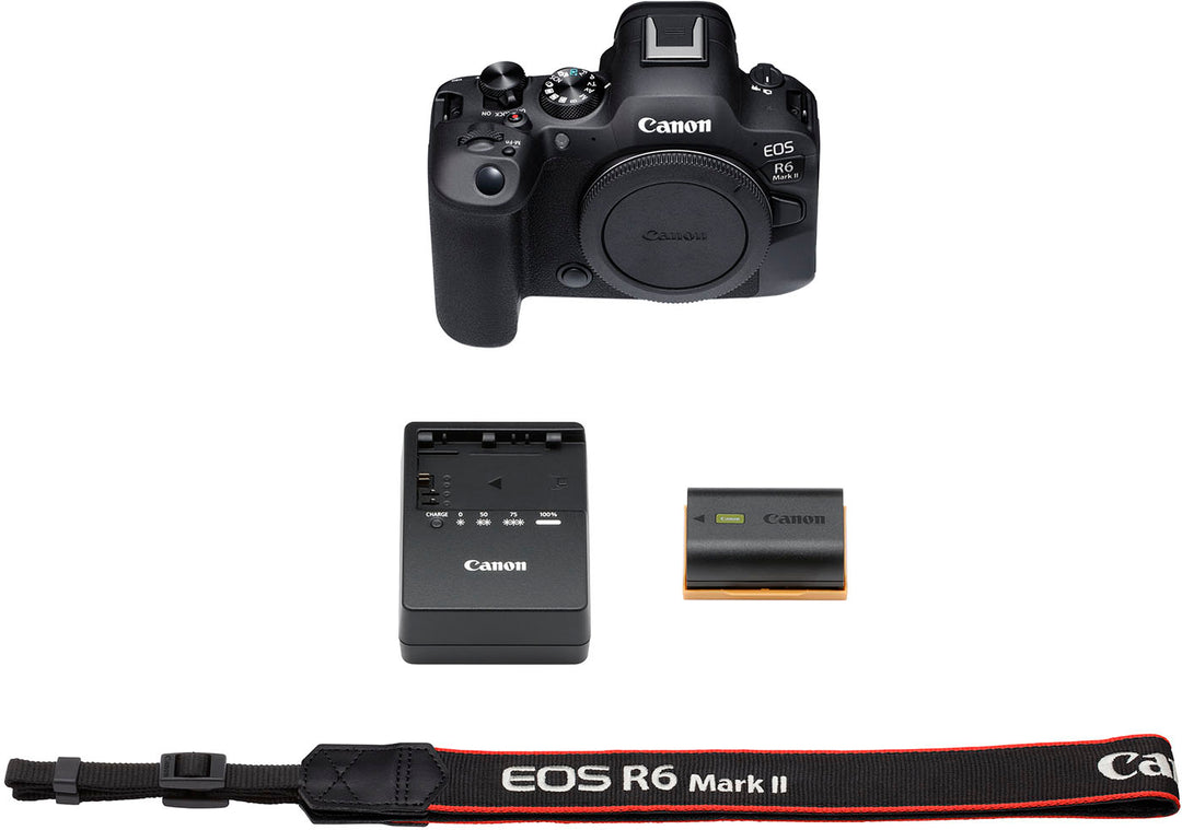 Canon - EOS R6 Mark II Mirrorless Camera (Body Only) - Black_3