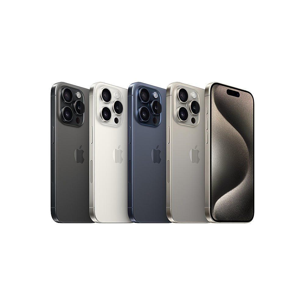 Apple - iPhone 15 Pro 512GB White Titanium - White Titanium (AT&T)_5
