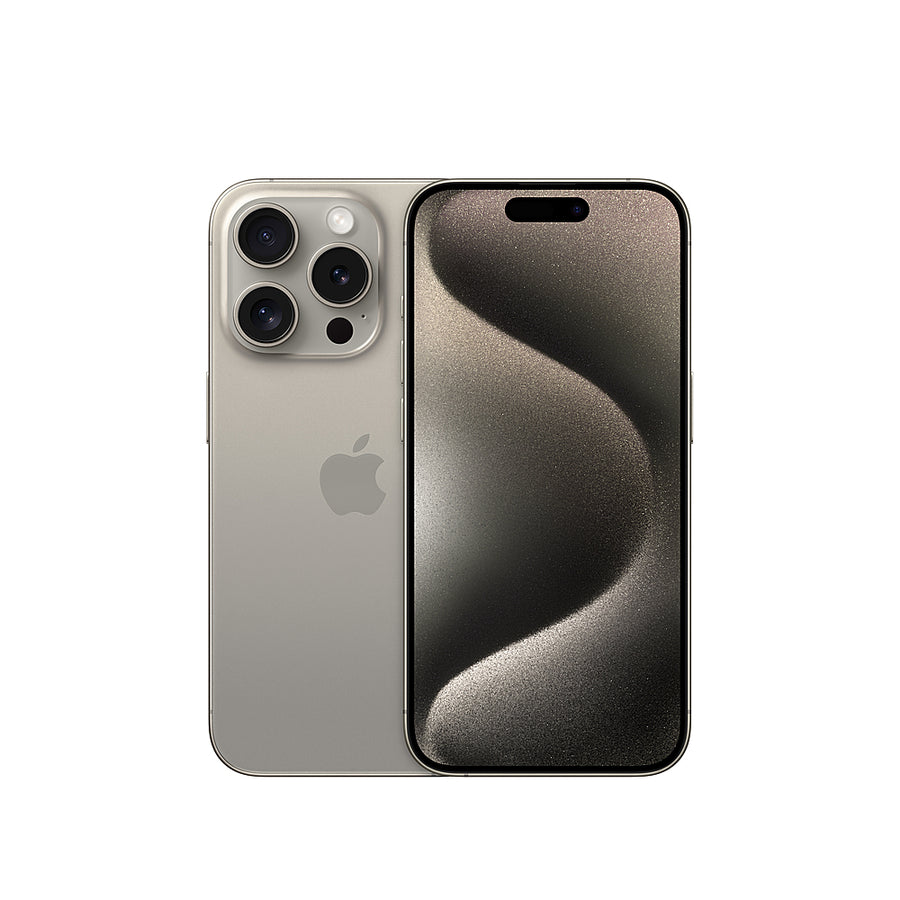 Apple - iPhone 15 Pro 1TB Natural Titanium - Natural Titanium (AT&T)_0