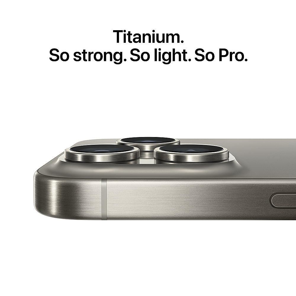 Apple - iPhone 15 Pro Max 256GB White Titanium - White Titanium (AT&T)_5