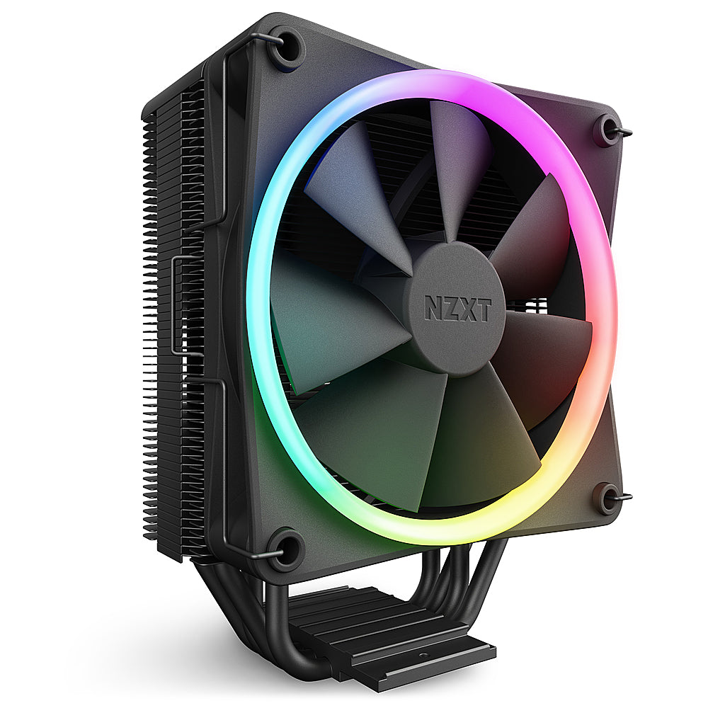 NZXT - T120 CPU Air Cooler with RGB Lighting - Black_0