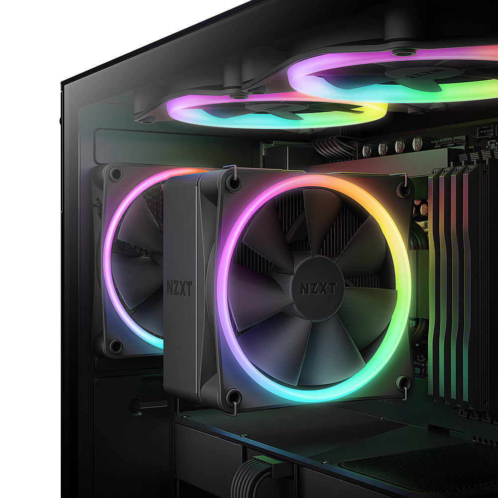 NZXT - T120 CPU Air Cooler with RGB Lighting - Black_1