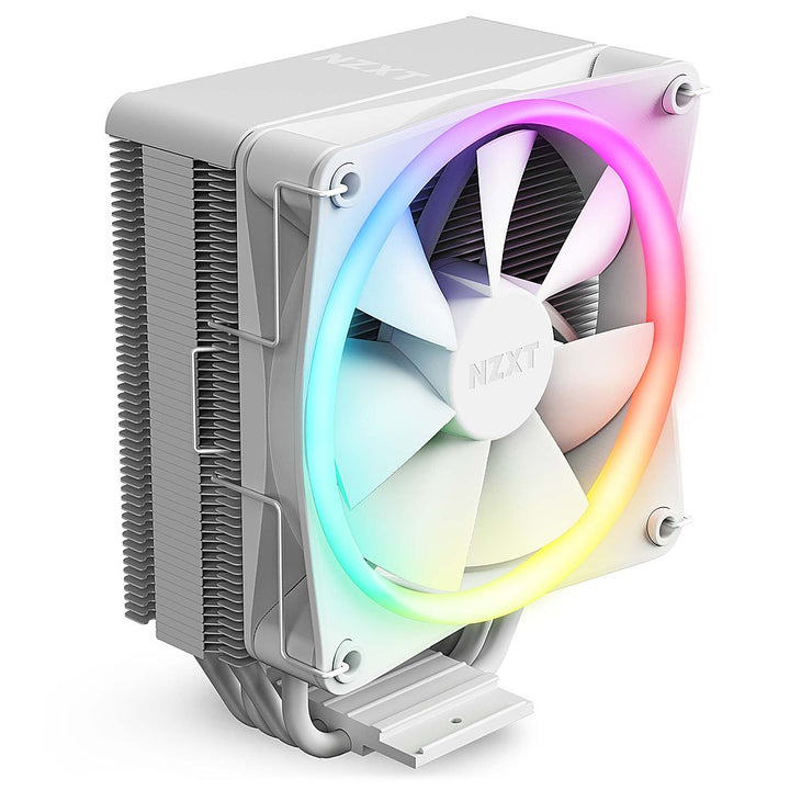 NZXT - T120 CPU Air Cooler with RGB Lighting - White_4