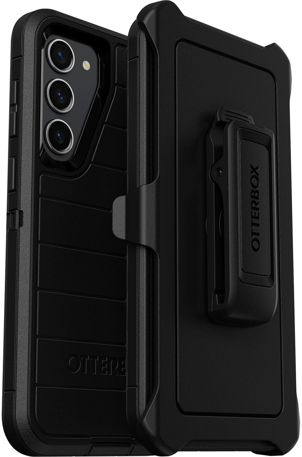 OtterBox - Defender Series Pro Hard Shell for Samsung Galaxy S23+ - Black_3