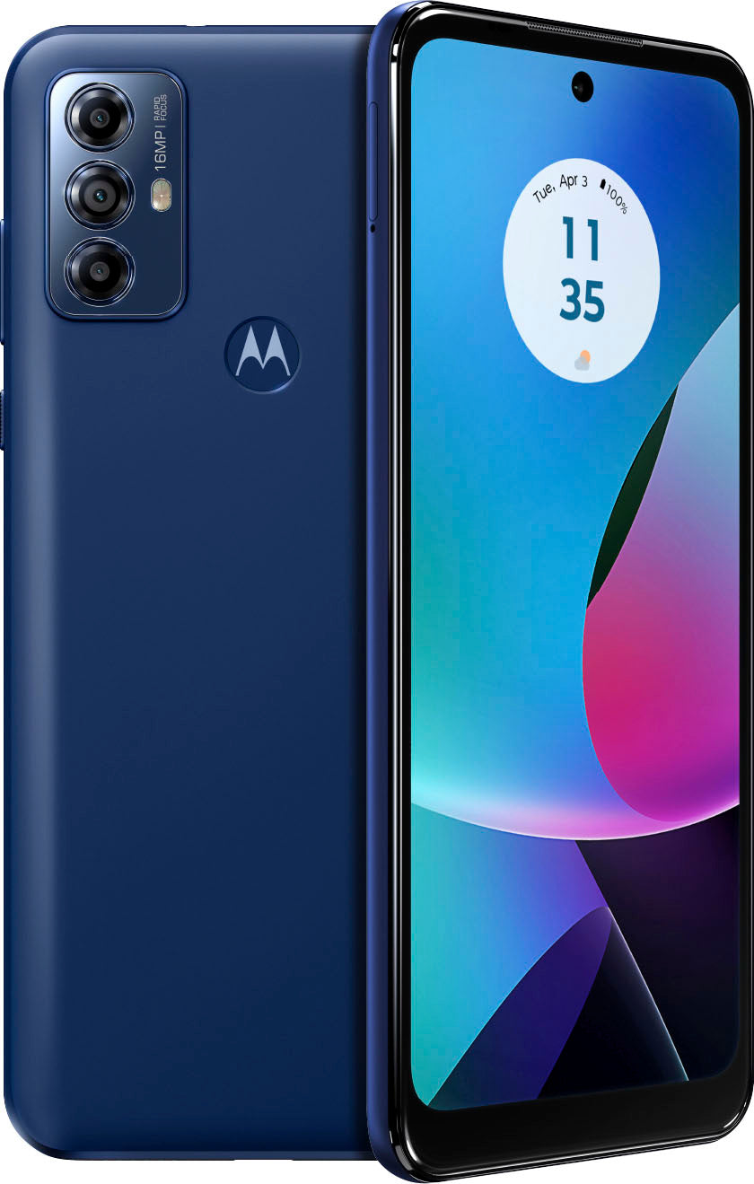Motorola - Moto G Play 2023 32GB (Unlocked) - Navy Blue_0