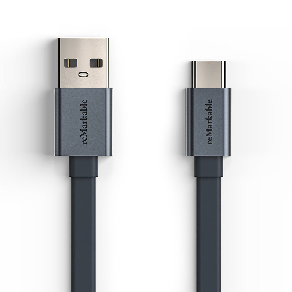 reMarkable - 3´ USB-A to USB-C cable for your paper tablet - Dark Gray_0