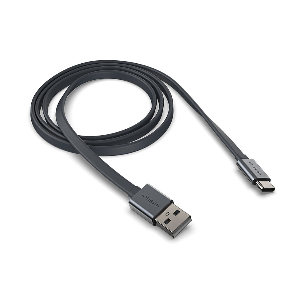 reMarkable - 3´ USB-A to USB-C cable for your paper tablet - Dark Gray_1